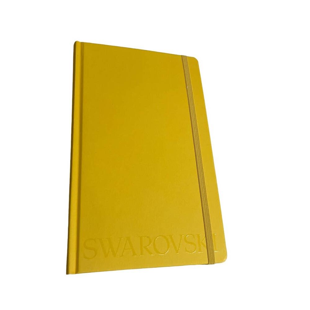 Swarovski notebook  Blank  Crystal Accents Yellow